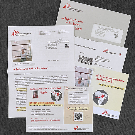 Referenz MSF Crossmediale Kampagne Musterexemplar Ansicht