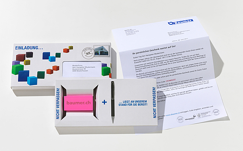 Darstellung eines BoxMailings