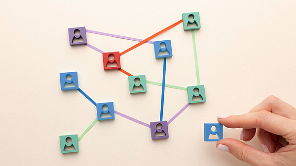 Hinzufügen einer Symbol-Figur an ein bestehendes Team-Netzwerk