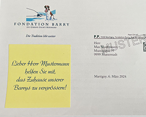 Referenz Beispiel AdNote Haftnotiz Barry Fondation