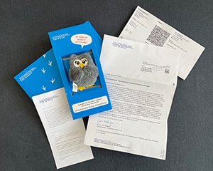 Referenz Beispiel BoxMail Stiftung Tier im Recht