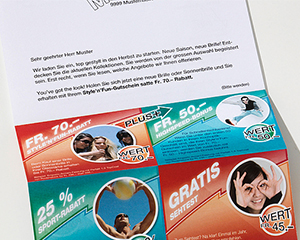 Referenz Beispiel Responseelemente Coupons