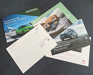 Referenz Beispiel Selfmailer AMAG 