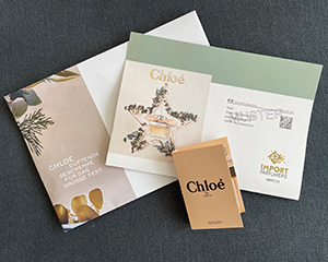 Referenz Beispiel Selfmailer Import Parfümerie