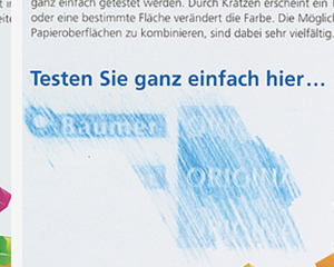 Scratch-Ink Geheimtinte