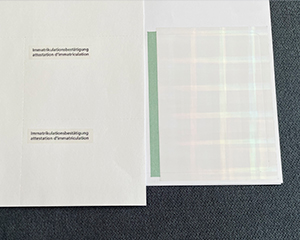 Referenz Beispiel Hologramm Folie